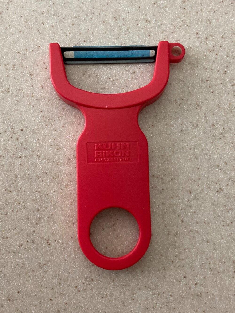 New Kuhn Rikon Red Original Swiss Peeler Slicer Kitchen Tool